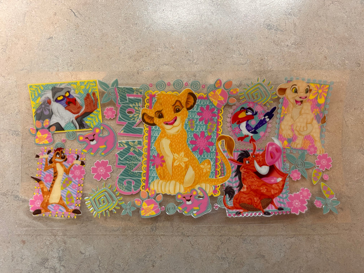 Character Cup Wraps