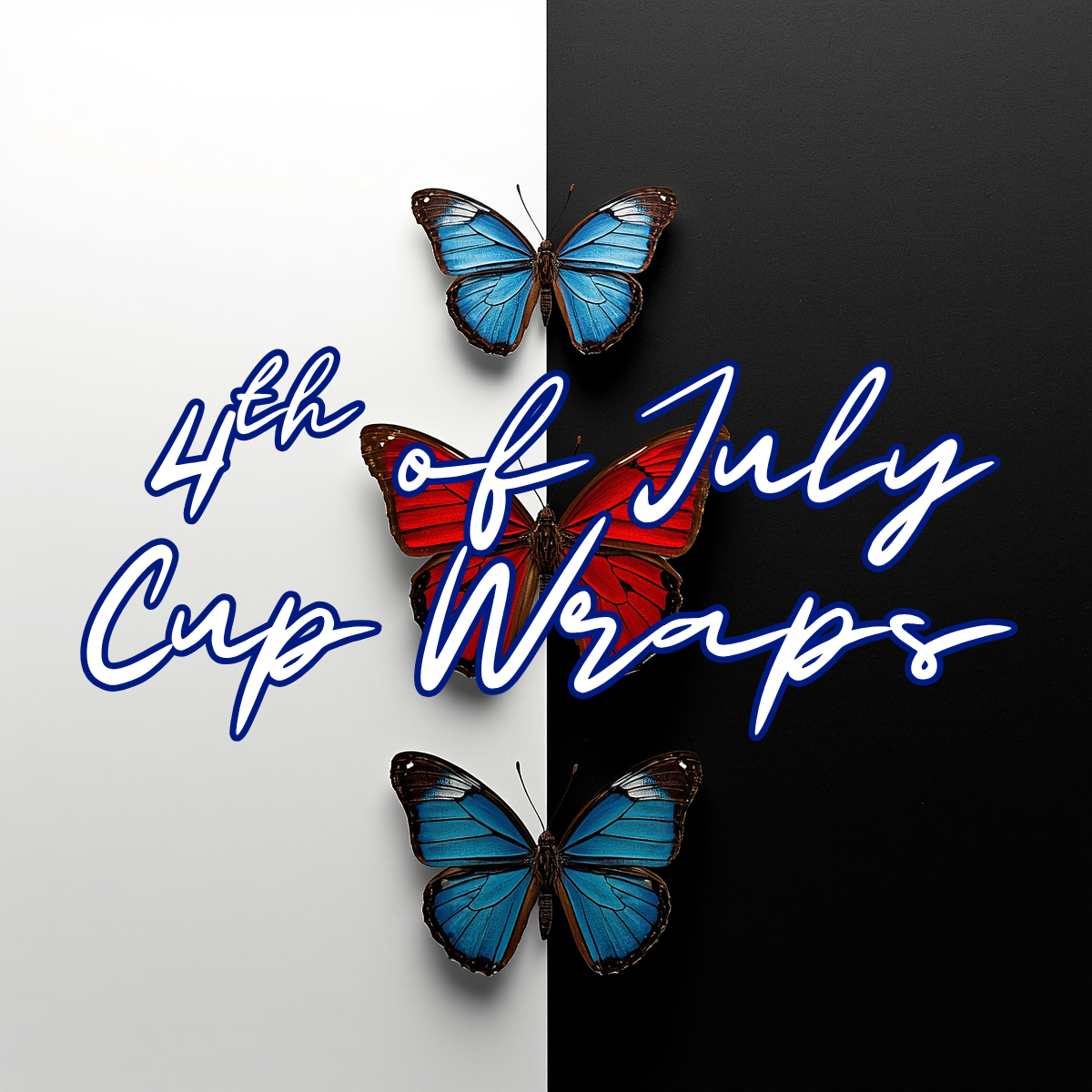 4th Of July Cup Wraps
