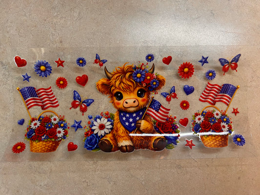 4th of July Cup Wraps