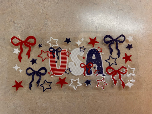 4th of July Cup Wraps