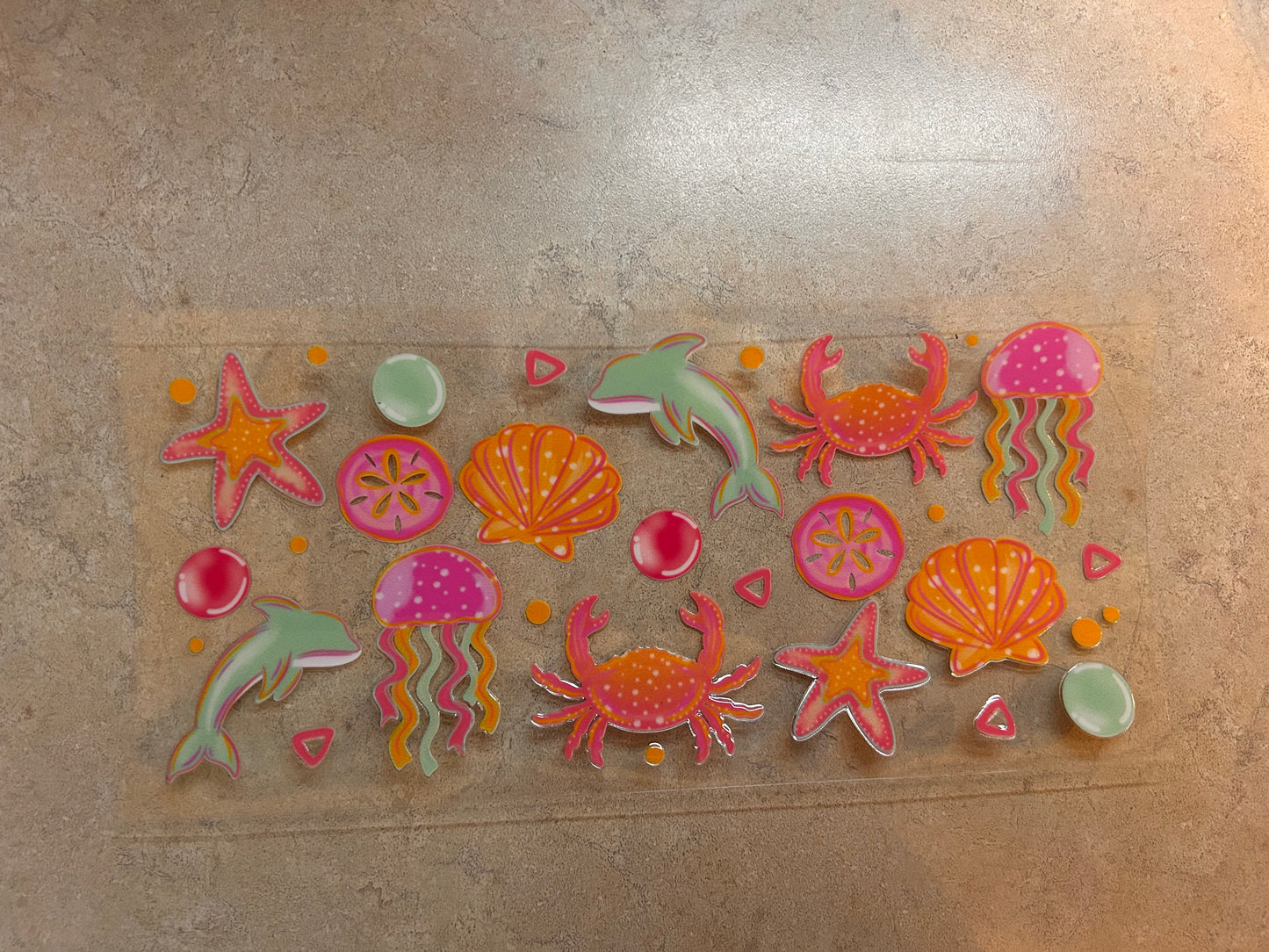 Summertime and Beach Cup Wraps