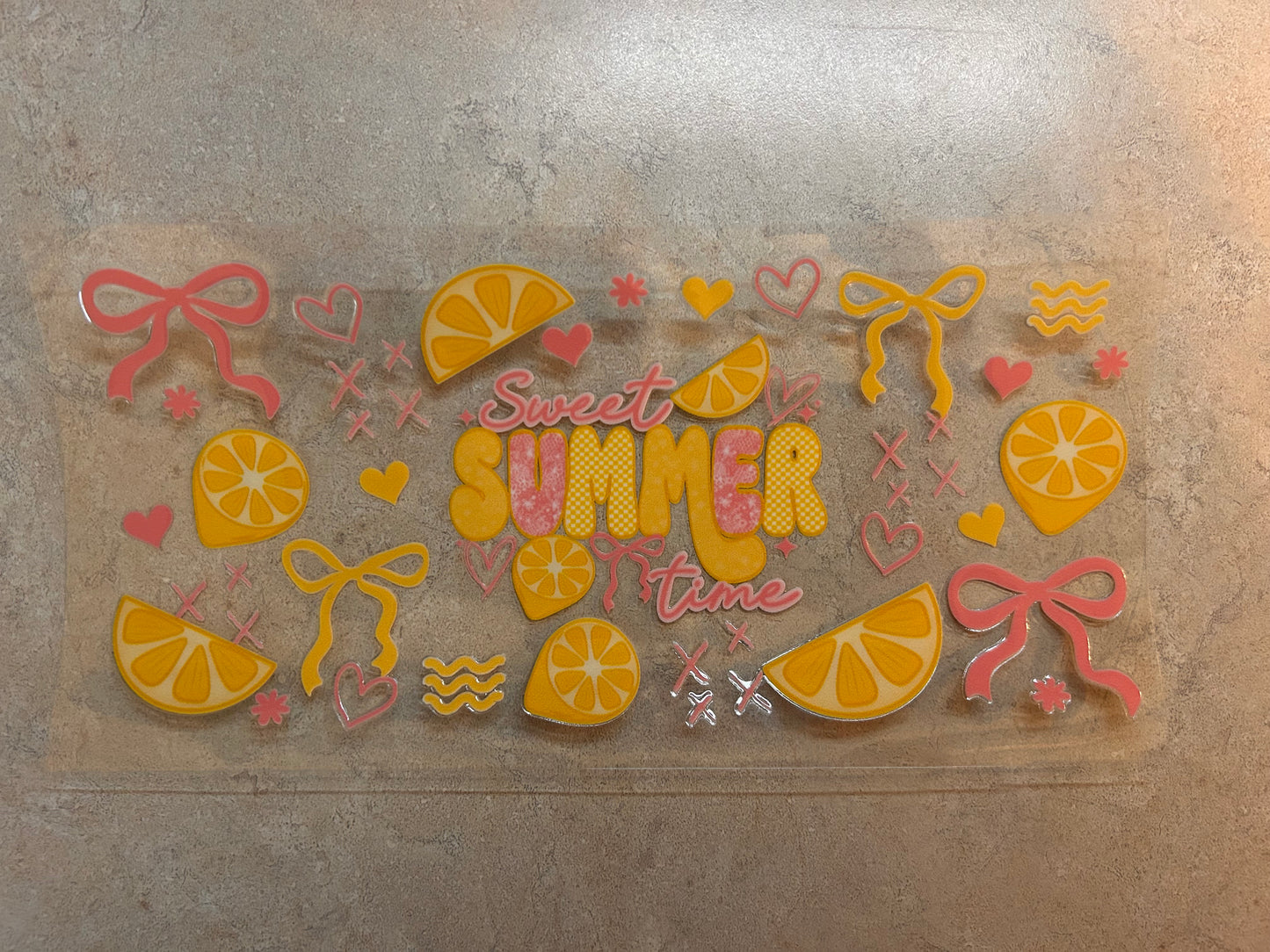 Summertime and Beach Cup Wraps
