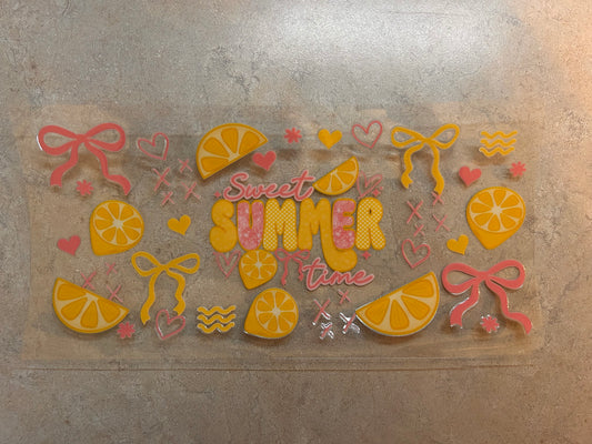 Summertime and Beach Cup Wraps